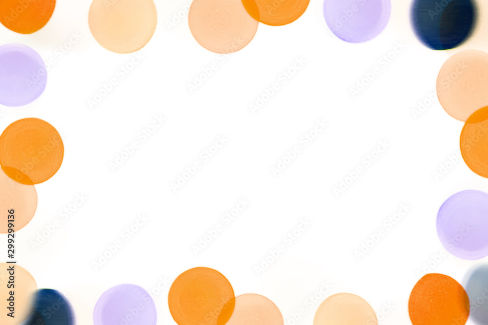 Abstract circle bokeh backgrounds, Colorful bokeh isolated on white background Abstract circle bokeh backgrounds, Colorful bokeh isolated on white background