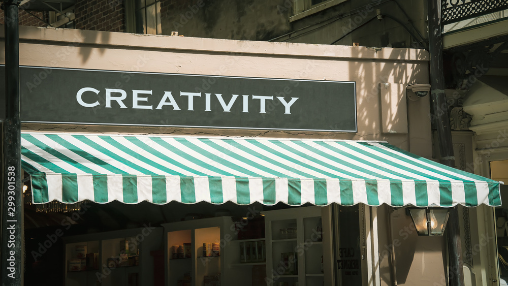 Street Sign to Creativity Street Sign to Creativity