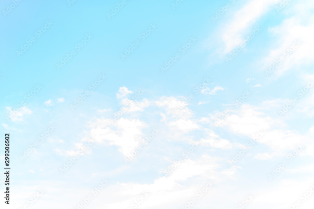 Fototapeta premium bright blue sky in motion