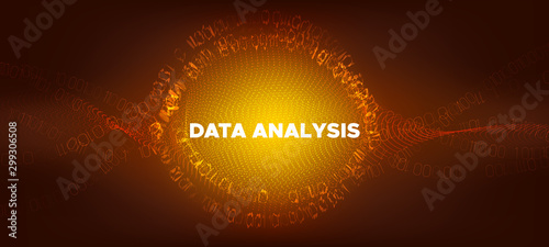 Matrix Background. Gold Vec...
