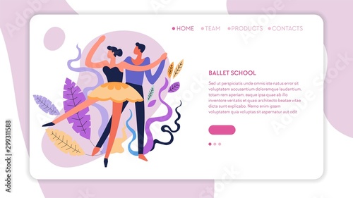Ballroom dancing classes online signing up web page