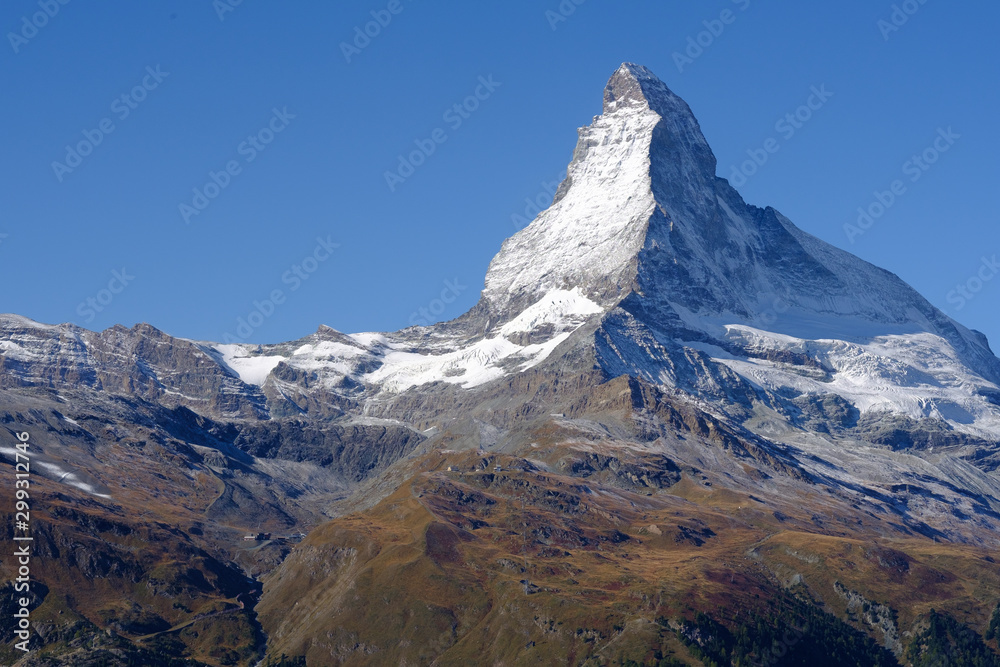 view of Matterhorn mountains