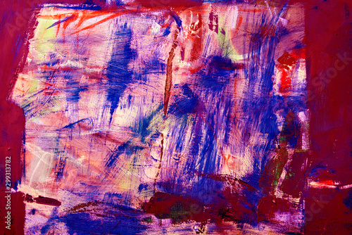 detail of  artistic abstract oil painted background