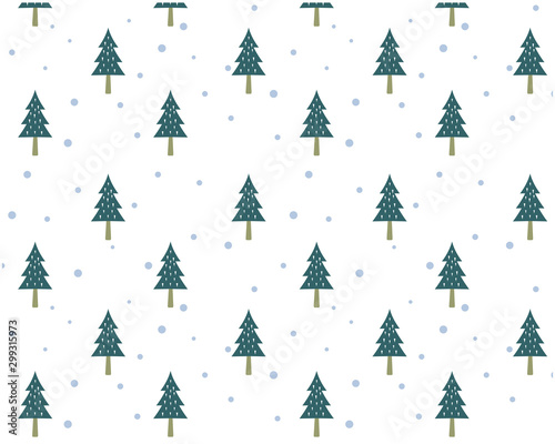 クリスマスツリー 木 背景 パターン クリスマス © NiSihSion