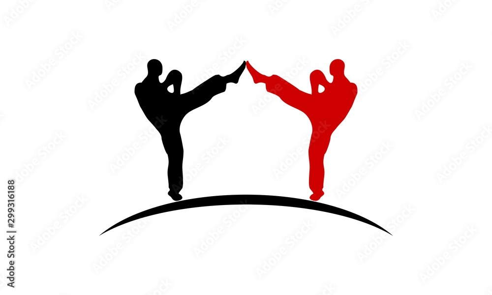 Karate vector icon