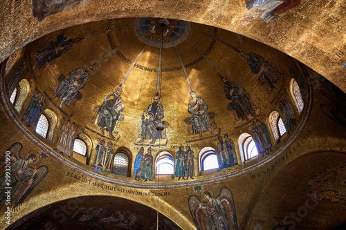 Saint Mark s Basilica inside Venice Italy