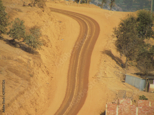 Road in ketama photo