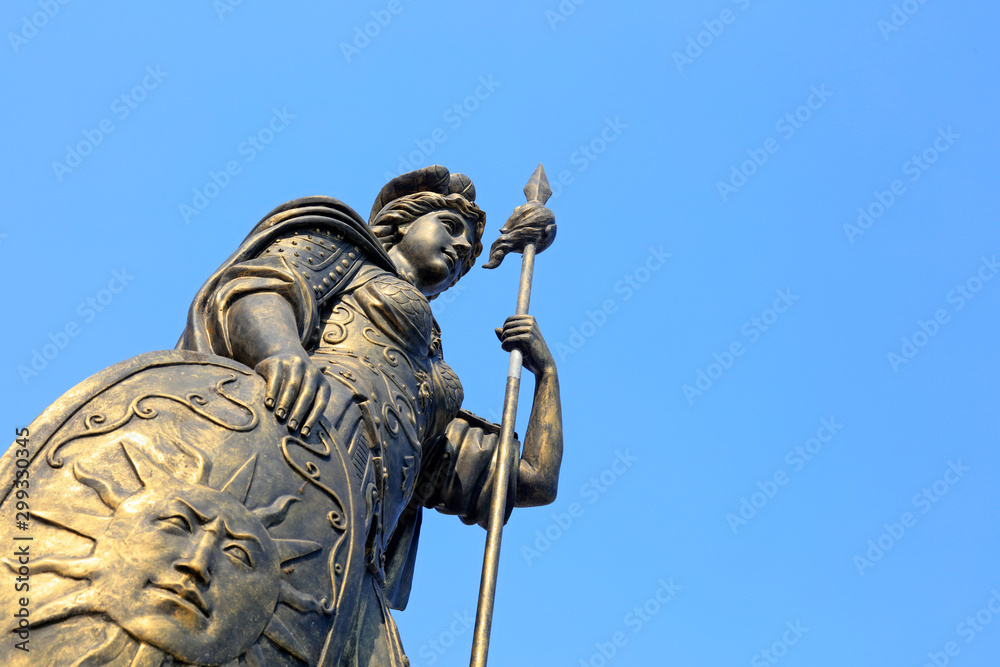 Sculpture of Minerva, Roman God of war