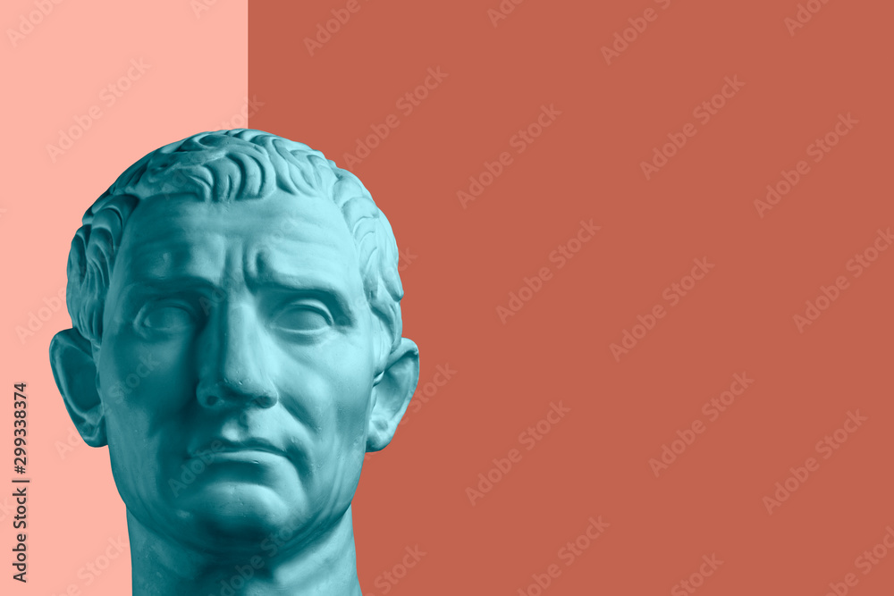 Contemporary art concept collage with antique statue head in a surreal style. Modern unusual art. Contemporary art concept collage with antique statue head in a surreal style. Modern unusual art.