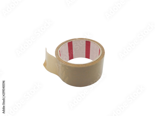 Tape isolated on white background. Clipping Path