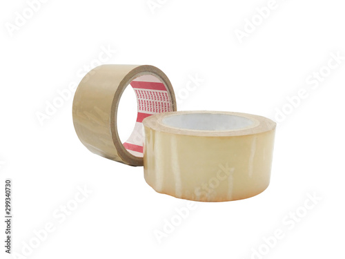 Tape isolated on white background. Clipping Path