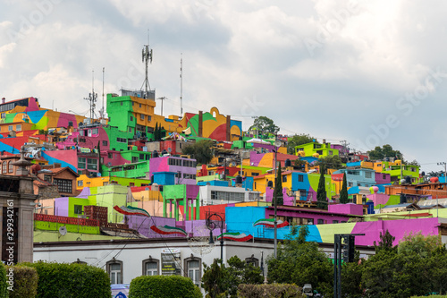 Toluca city center skyline photo