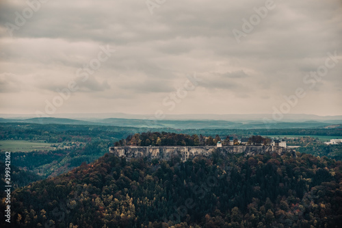 Herbstliche Landschaft in der Sächsischen Schweiz