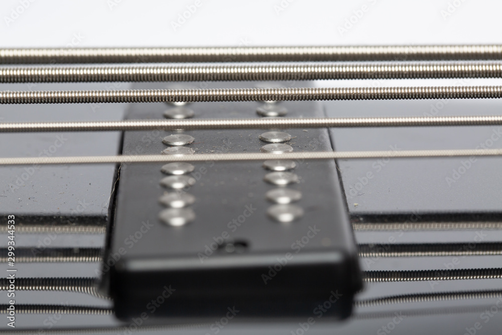 5 String Bass Guitar Soapbar Style Pickup