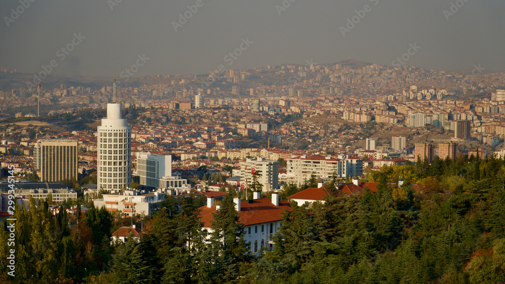 Botanical park and Turkey's capital, Ankara