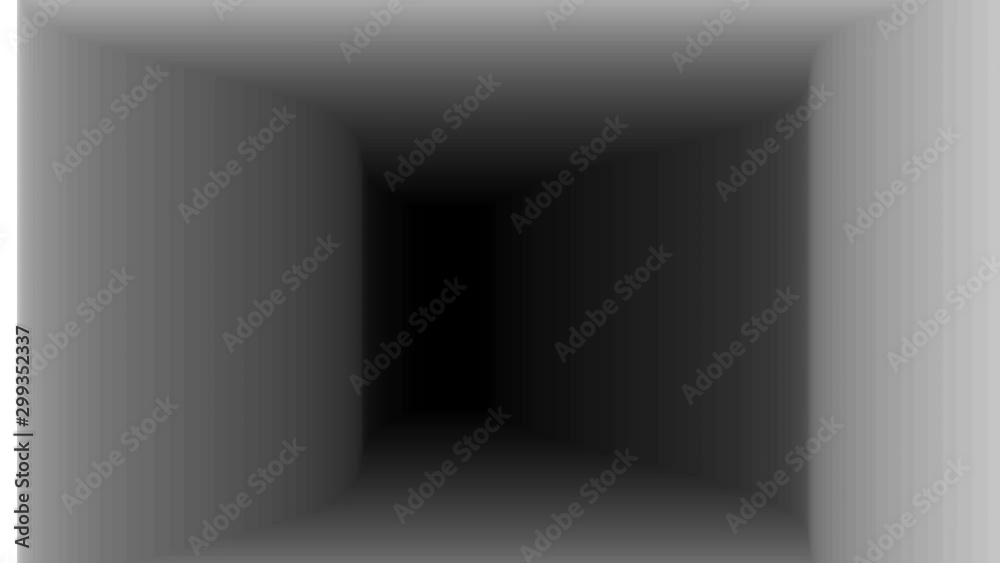 Moving Back and Forward in a Short Monochrome Gradiated Corridor Moving Back and Forward in a Short Monochrome Gradiated Corridor
