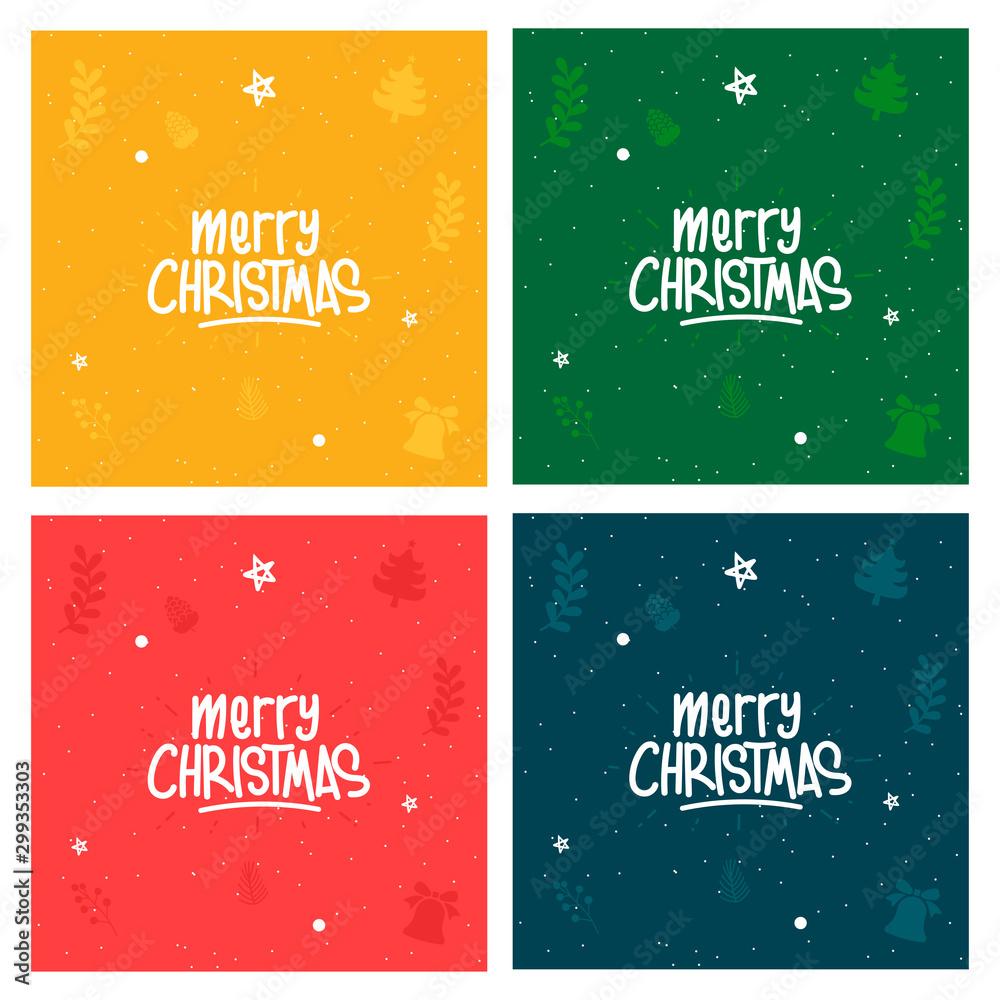 Christmas background. Christmas banner, poster, greeting cards, headers, website. Vector, Illustration