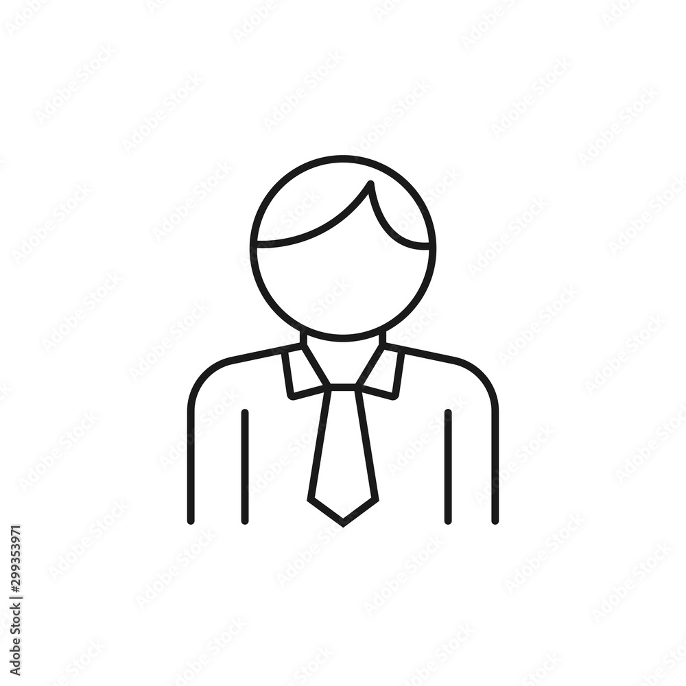 person, people, user - minimal line web icon. simple vector illustration. concept for infographic, website or app. person, people, user - minimal line web icon. simple vector illustration. concept for infographic, website or app.