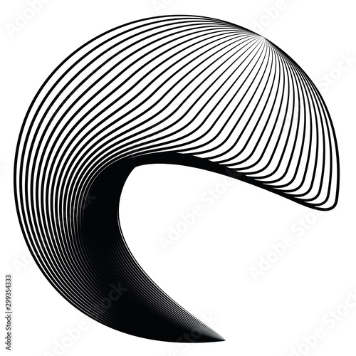 Halftone design element. Sphere, circle. Vector illustration EPS 10 isolated on white background - Vector - Images vectorielles