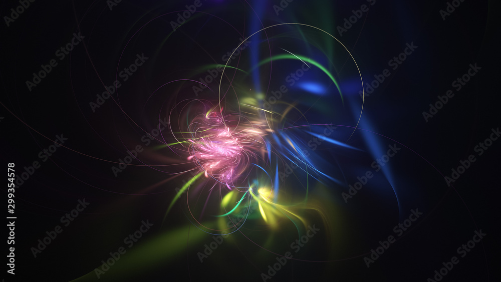 Abstract transparent rose and blue crystal shapes. Fantasy light background. Digital fractal art. 3d rendering. Abstract transparent rose and blue crystal shapes. Fantasy light background. Digital fractal art. 3d rendering.
