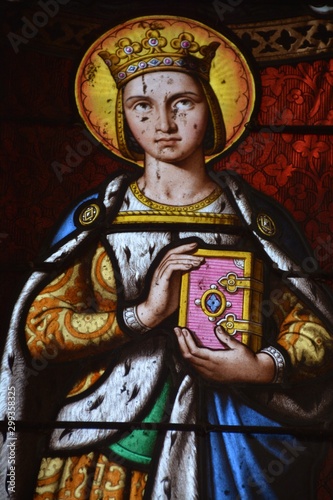 Vitrail de Sainte Jeanne d'Arc photo