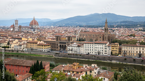 FLORENCE, TUSCANY/ITALY - OCTOBER 20 : Skyline of Florence on October 20, 2019 © philipbird123