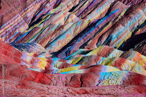 Zhangye Danxia Landform Geopark Gansu China