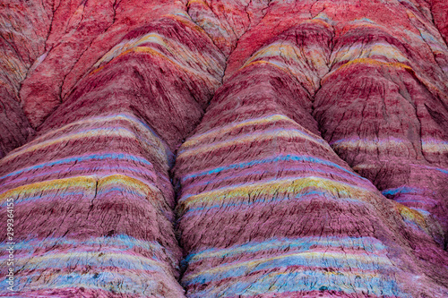 Photography Zhangye Danxia Landform Geopark Gansu China