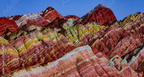 Zhangye Danxia Landform Geopark Gansu China