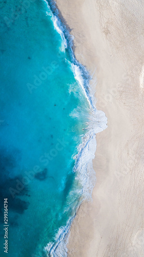 Paradise beach from above © DroneTastic