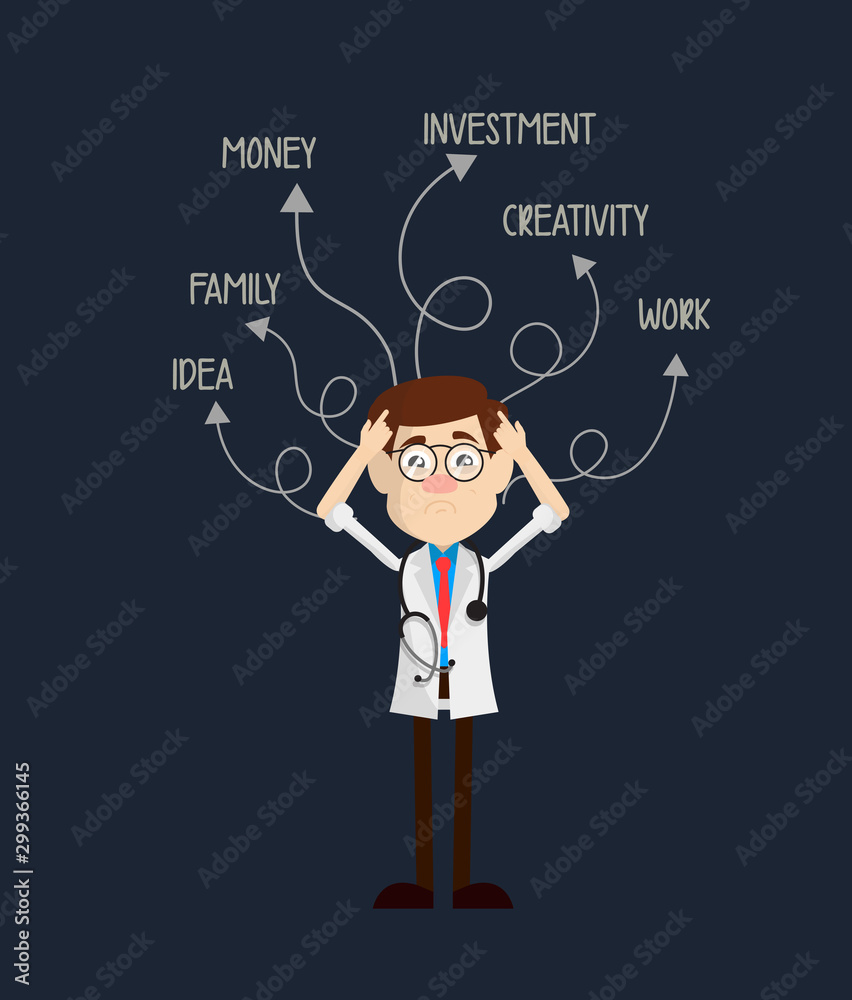 Physician Doctor - With Various Thoughts Physician Doctor - With Various Thoughts