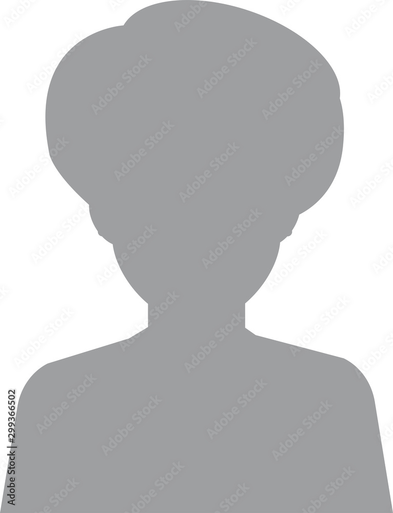 Default avatar profile icon. Grey photo placeholder. Hand drawn, modern, woman avatar profile icon (or portrait icon). User flat avatar icon, sign, profile female symbol. Default avatar profile icon. Grey photo placeholder. Hand drawn, modern, woman avatar profile icon (or portrait icon). User flat avatar icon, sign, profile female symbol.