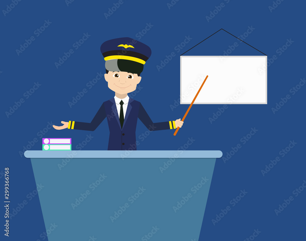 Pilot - Presenting on White Board