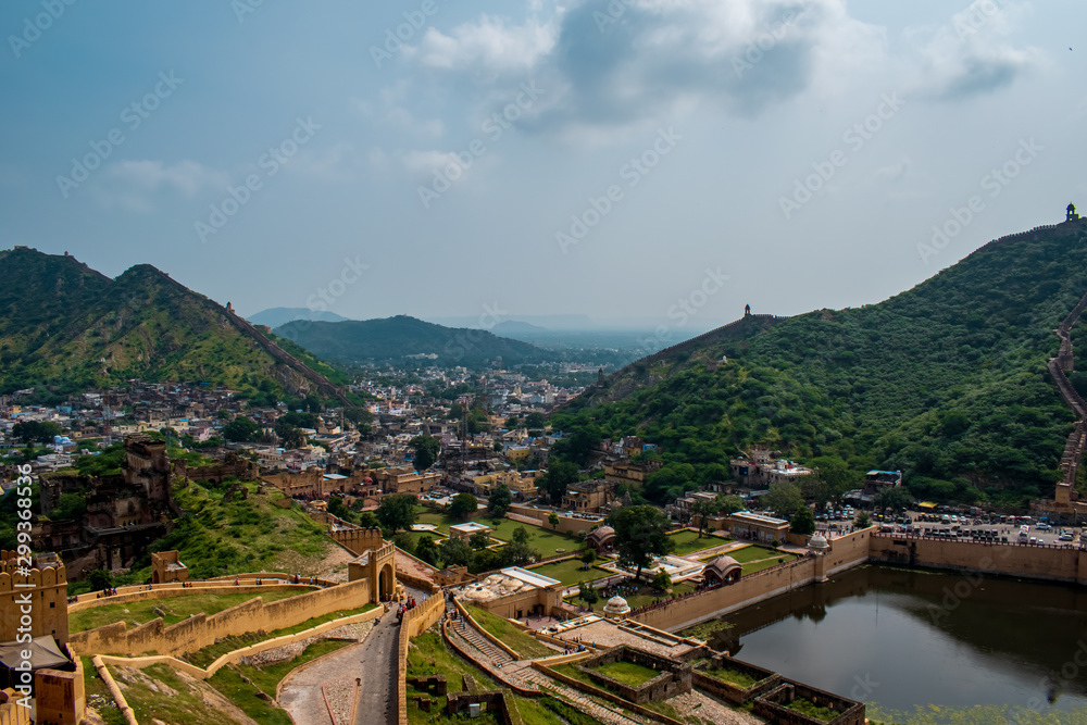 A view from Amer fort, Jaipur