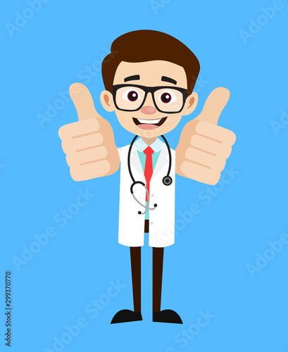 Professional Doctor - Double Thumbs Up