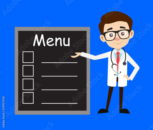 Professional Doctor - Presenting Menu List