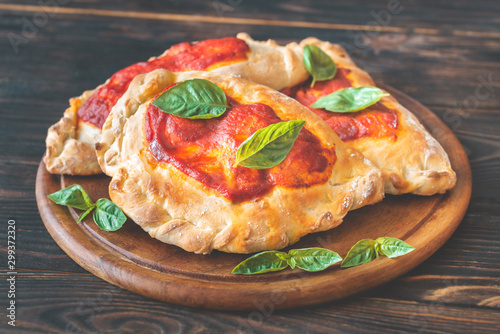 Slika na platnu Homemade calzone