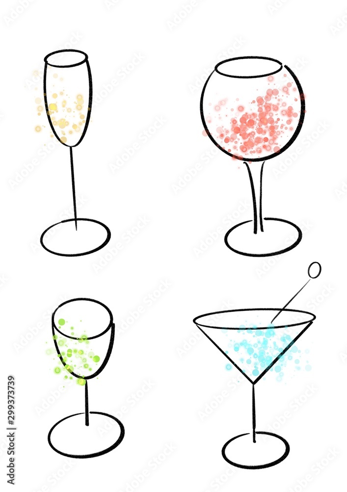 set of beautiful wine glasses set of beautiful wine glasses