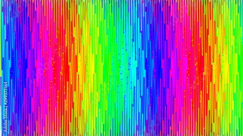 Bar Expansion Rainbow Gradient Pixels Posterized Spectrum photo