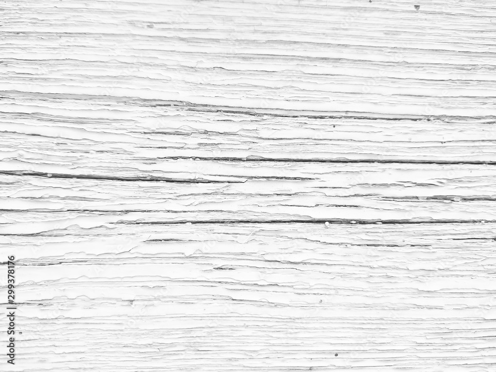 Wood texture with white flaked paint. Peeling paint on weathered wood. Old cracked paint pattern on rusty background. Chapped paint on an old wooden surface Wood texture with white flaked paint. Peeling paint on weathered wood. Old cracked paint pattern on rusty background. Chapped paint on an old wooden surface