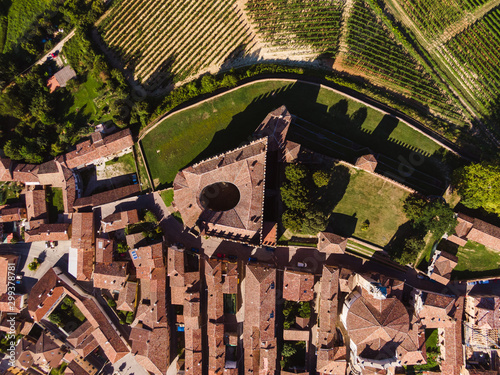 Landscape of Montemagno Monferrato, unesco world heritage photo