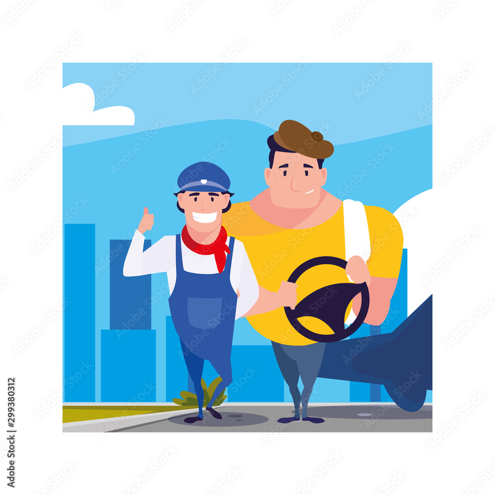 drivers inside frame vector design drivers inside frame vector design