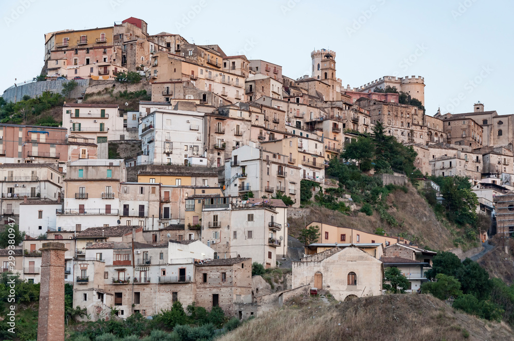 Corigliano Calabro, the historic center of the town, Calabria, Italy, Europe