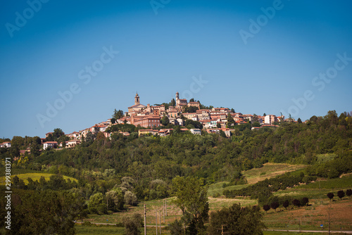 Landscape of Vignale Monferrato, unesco world heritage photo