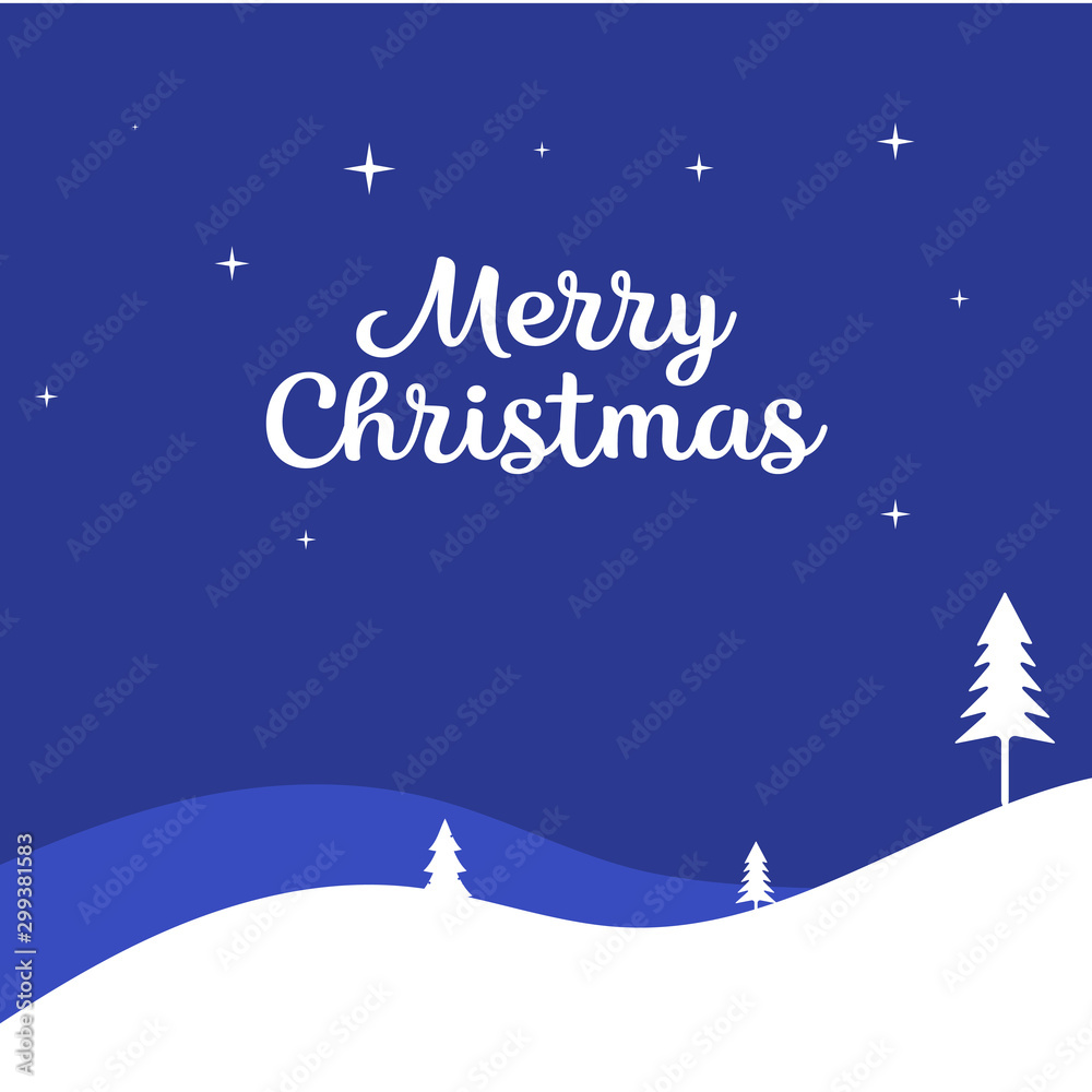 Merry Christmas vector text Calligraphic Lettering design card template. Creative typography for Holiday Greeting Gift Poster. Calligraphy Font style Banner.