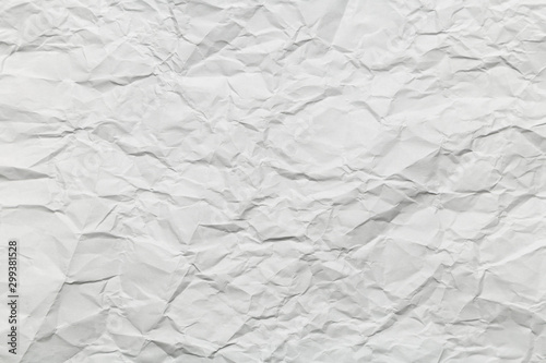 papier froissé blanc