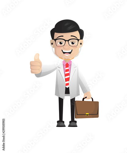 Surgeon - Showing a Thumb Up