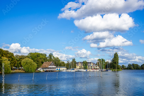 Müritzsee in Röbel an der Müritz, Mecklenburg Vorpommern, Deutschland 