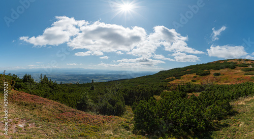 Panorama on top of the mountain. © velishchuk