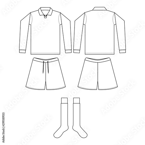 Uniforme fútbol portero